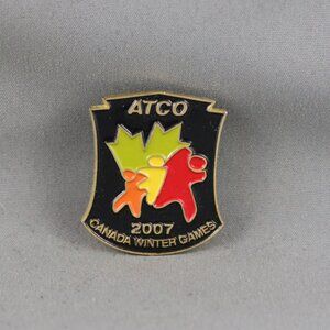 Juex Canada Winter Games Pin - 2007 Whitehorse Yukon - Atco Sponsor Pin